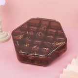 Double-layer Earrings Rings Case Dust-proof Storage Box