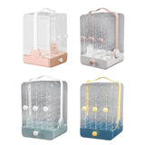 Portable Dustproof Acrylic Earrings Display Stand