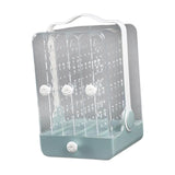 Portable Dustproof Acrylic Earrings Display Stand