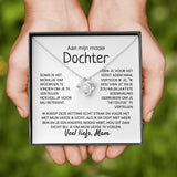 Dutch Daughter From Mom To My Daughter Christmas Gift Mother Girls Love Knot Nec