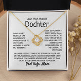 Dutch Daughter From Mom To My Daughter Christmas Gift Mother Girls Love Knot Nec