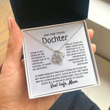 Dutch Daughter From Mom To My Daughter Christmas Gift Mother Girls Love Knot Nec