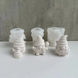 Dwarf Aromatherapy Candle Silicone Mold for DIY Candle Making