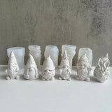 Dwarf Aromatherapy Candle Silicone Mold for DIY Candle Making