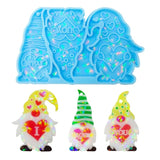 Dwarf Resin Mold Holographic-Christmas Silicone Mold for Epoxy Crafts