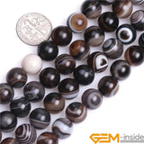 Dzi Sardonyx Carnelian Agat Stone Beads DIY Loose Beads Jewelry Making