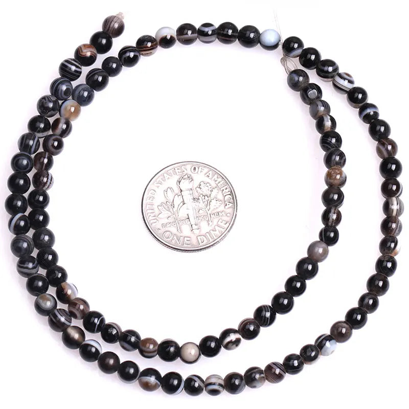 Dzi Sardonyx Carnelian Agat Stone Beads DIY Loose Beads Jewelry Making
