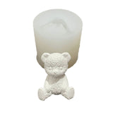 3D Bear Shape Epoxy Silicone Mold DIY Crafts Decorations