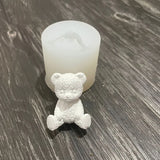 3D Bear Shape Epoxy Silicone Mold DIY Crafts Decorations