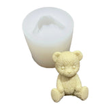 3D Bear Shape Epoxy Silicone Mold DIY Crafts Decorations
