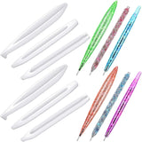 Ballpoint Pen Resin Mold DIY Crafts CASE Resin Mould 3 Pieces Cylinder Shaped