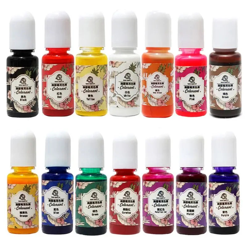 E15E Liquid Colorant Dye Ink Pigment for Jewelry Making
