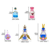 Jar Mold Silicone,Resin Bottle Mold with Stopper for DIY Storage Bottle
