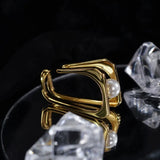 ZFSILVER S925 Silver Pearl Earring Ear Clip Jewelry for Women