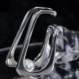 ZFSILVER S925 Silver Pearl Earring Ear Clip Jewelry for Women