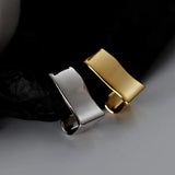 925 Silver Korean Rectangle Earrings for Women Party