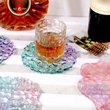 Crystal Epoxy Geometric Storage Tray Mold Decorative Fruit Plate Mold