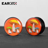 EARKUO Acrylic Cat Deer Moon Ear Tunnels Plugs 2PCS
