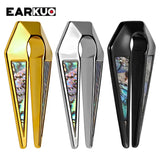 EARKUO Style Stainless Steel Ear Weight Body Jewelry Piercing Stretchers 2PCS