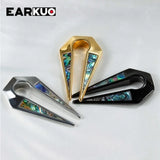 EARKUO Style Stainless Steel Ear Weight Body Jewelry Piercing Stretchers 2PCS