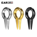 EARKUO Style Stainless Steel Ear Weight Body Jewelry Piercing Stretchers 2PCS