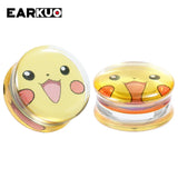 EARKUO Acrylic Ear Piercing Tunnels Gauges 8-30mm