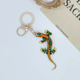 Rhinestone Lizard Keychain for Wedding Guests