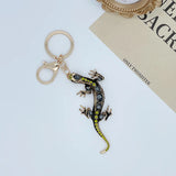 Rhinestone Lizard Keychain for Wedding Guests