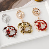 Colorful Dragon Keychain Enamel Handicraft Bag Pendant Souvenir Gift