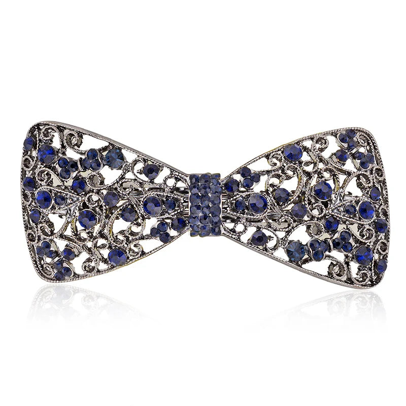 Flower Rhinestone Hair Clips Hair Accessories for Women