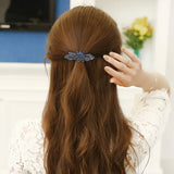 Flower Rhinestone Hair Clips Hair Accessories for Women