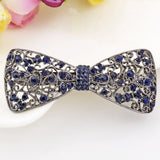 Vintage Rhinestone Hairwear Butterfly Flower Hair Barrettes Women Hair Clips Ret