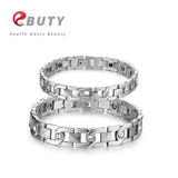Healthy Magnetic Bracelets for Couples Stainless Steel Power Therapy Magnet