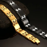 Magnetic Stainless Steel Bracelet Charms Chain & Link