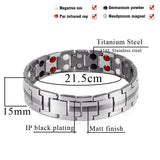 Titanium Hematite Men's Bracelet Bulk