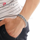 Titanium Magnetic Bracelet for Men with Box