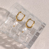 EBbelle Waterproof Tarnish Jewelry Stainless Steel Plated U Shape