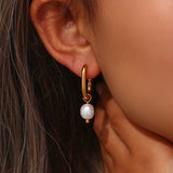 EBbelle Waterproof Tarnish Jewelry Stainless Steel Plated U Shape