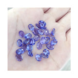 Natural Tanzanite Oval Bare Stone 3x5mm-4x6mm for Jewelry Inlay