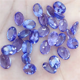 Natural Tanzanite Oval Bare Stone 3x5mm-4x6mm for Jewelry Inlay