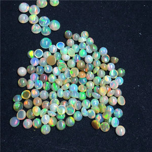 Natural Tanzanite 4-5.5mm Round Ring Face Inlay Loose Gemstone