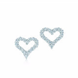 Sterling Silver 925 Charm Stud Earrings for Women