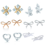 Engraved Inscription Sterling Silver 925 Charm Stud Earrings