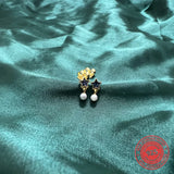 925 Silver Spain Bear Earrings - Unique Handcrafted Jewelry