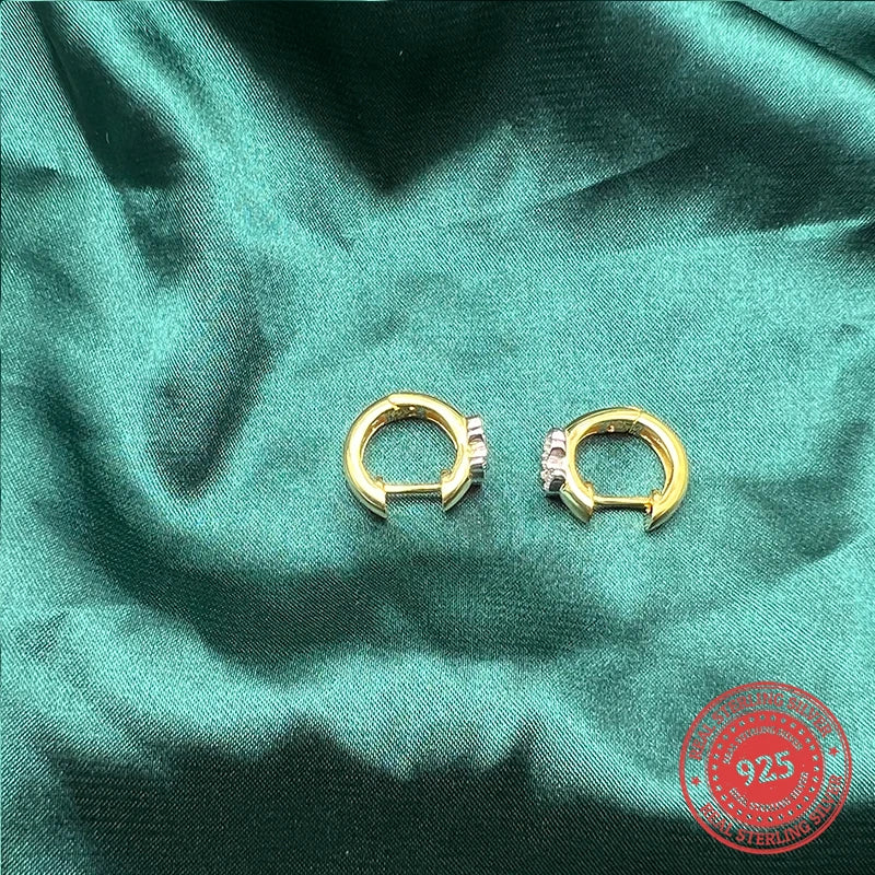 925 Silver Spain Bear Earrings - Unique Handcrafted Jewelry