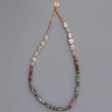 Natural Stone Two Layers Bracelet Friendship Seedbead Boho Jewelry