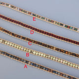 Tiny 3mm Stone Bead Bracelet Women Girls