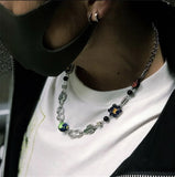EDY SALUTE ACADEMY Punk Cactus Horseshoe Necklace