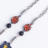 EDY SALUTE ACADEMY Punk Cactus Horseshoe Necklace