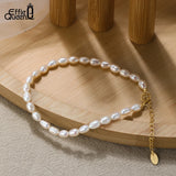 925 Silver Freshwater Pearl Bracelet 6mm Valentines Gift